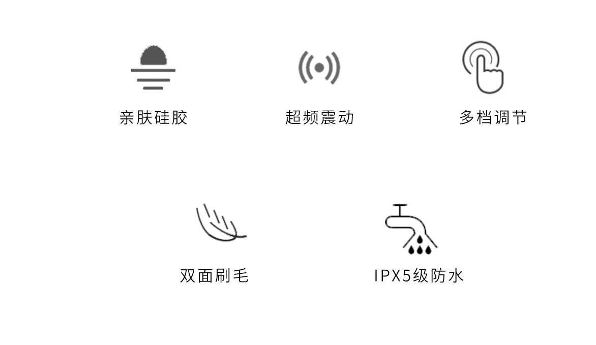 kakusan 卡酷尚硅胶洁面仪功能解析